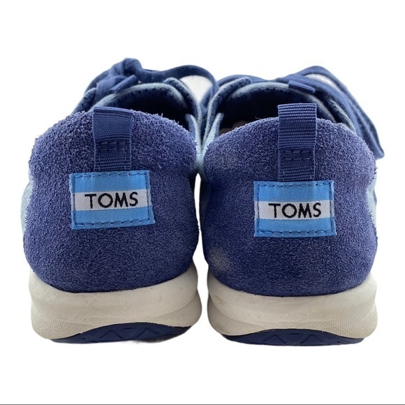 TOMS canvas sneakers women’s size 8.5 - Picture 3 of 5